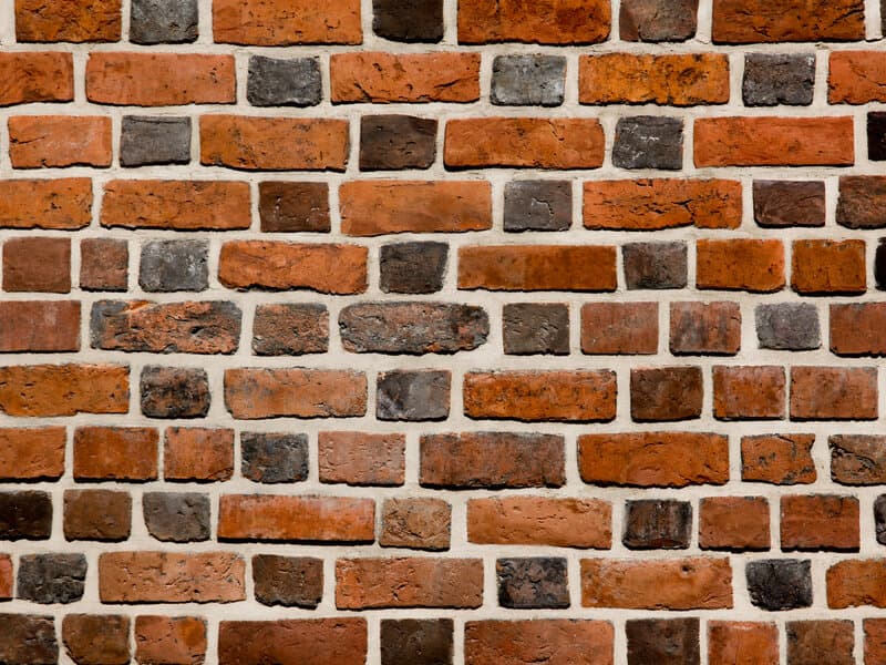 Precision brick masonry craftsmanship texture